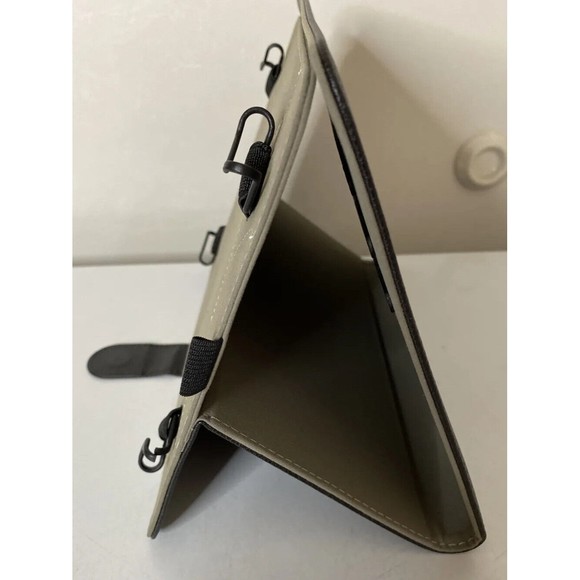 Black Pro Case Magnetic Folding Folio Case For Tablet With Pencil Holder - Picture 10 of 15